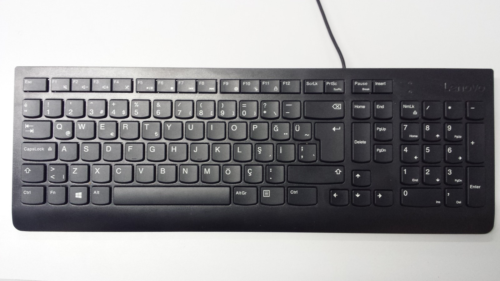 Lenovo Kablolu Klavye
